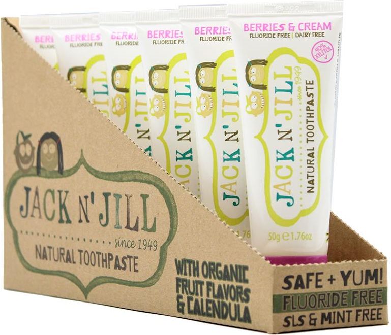 Jack N'Jill Jack N'Jill Naturalna Pasta Do Zębów Berries And Cream