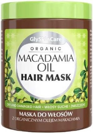 Glyskincare Macadamia Oil Maska do włosów z organicznym Olejem Makadamia 300ml