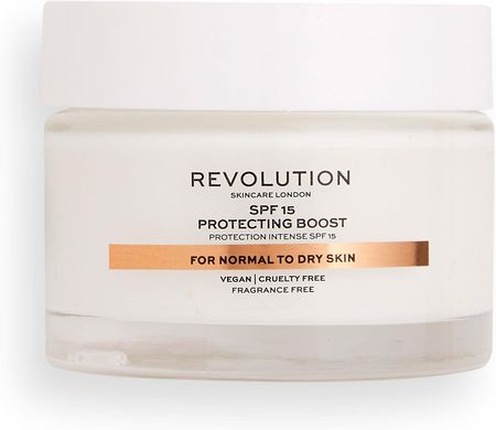 Krem Revolution Skincare Moisture Cream Spf15 Cera Sucha I Normalna na dzień i noc 50ml
