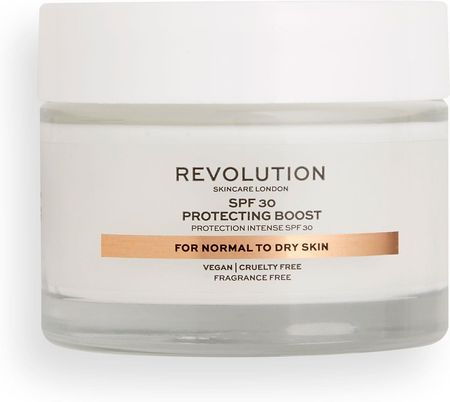 Krem Revolution Skincare Moisture Cream Spf30 Cera Sucha I Normalna na dzień 50ml