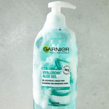 Garnier Hyaluronic Aloe el oczyszczajcy z kwasem hialuronowym i  ekstraktem z aloesu 200 ml - Opinie i ceny na Ceneo.pl