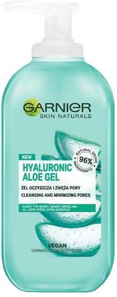 Garnier Hyaluronic Aloe Żel oczyszczający z kwasem hialuronowym i ekstraktem z aloesu 200 ml