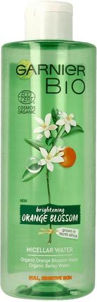 Garnier BIO Rozświetlający Płyn Micelarny z kwiatkiem gorzej pomarańczy 400 ml