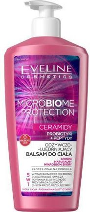 Eveline Microbiome Protection Balsam Do Ciała 5W1 Odżywczo Ujędrniający Skóra Sucha I Pozbawiona Elastyczności 350 ml