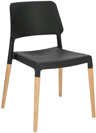 Elior Skandynawskie Krzesło Pollo Czarne