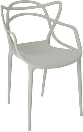 Elior Minimalistyczne Krzesło Wilmi Szare