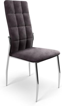 Halmar K416 Krzesło Popielaty Velvet