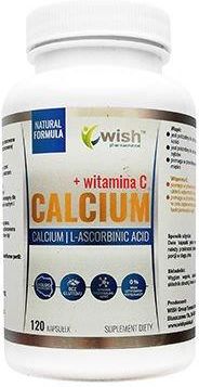 Wish Pharmaceutical Calcium + Vitamin C 120 Kaps