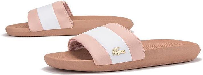 lacoste croco slide 120 3 us damskie slippers