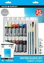 Zdjęcie Zestaw Simply Watercolor 25Elementów Do Akwareli - Katowice