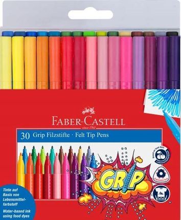Faber-Castell Pisaki Grip 30 Kolorów