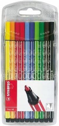 Flamastry STABILO Pen 68, pisaki etui kartonowe 12 sztuk