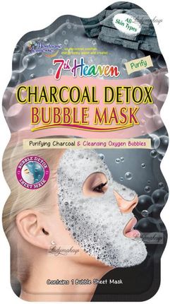 7Th Heaven Charcoal Detox Bubble Mask Detoksykująca Maseczka Węglowa Z Pianką