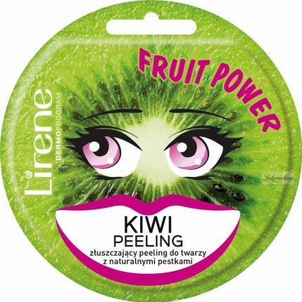 Lirene Fruit Power Złuszczający Peeling Do Twarzy Kiwi