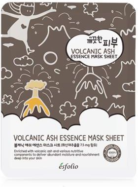 Esfolio Maska W Płachcie Volcanic Ash 25Ml