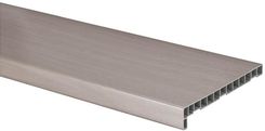 Zdjęcie GEOM PARAPET WEWNĘTRZNY PVC 25 X 126 CM DĄB BIELONY - Warta