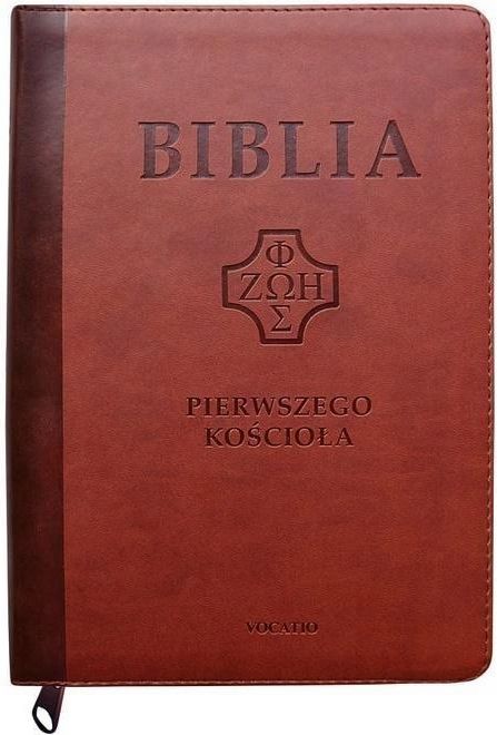 Biblia Pierwszego Kościoła Z Paginat Kasztanowa Książka Religijna Ceny I Opinie Ceneopl 5132