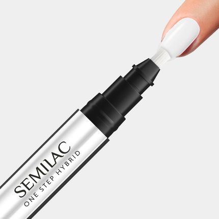 Semilac One Step 3in1 UV-Gel Nagellack S110 The White – All-in-One Für Perfekte Gelnägel