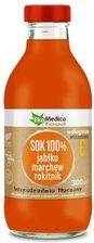 Zdjęcie EkaMedica Jabłko, marchew, rokitnik Sok - 300 ml - Grudziądz