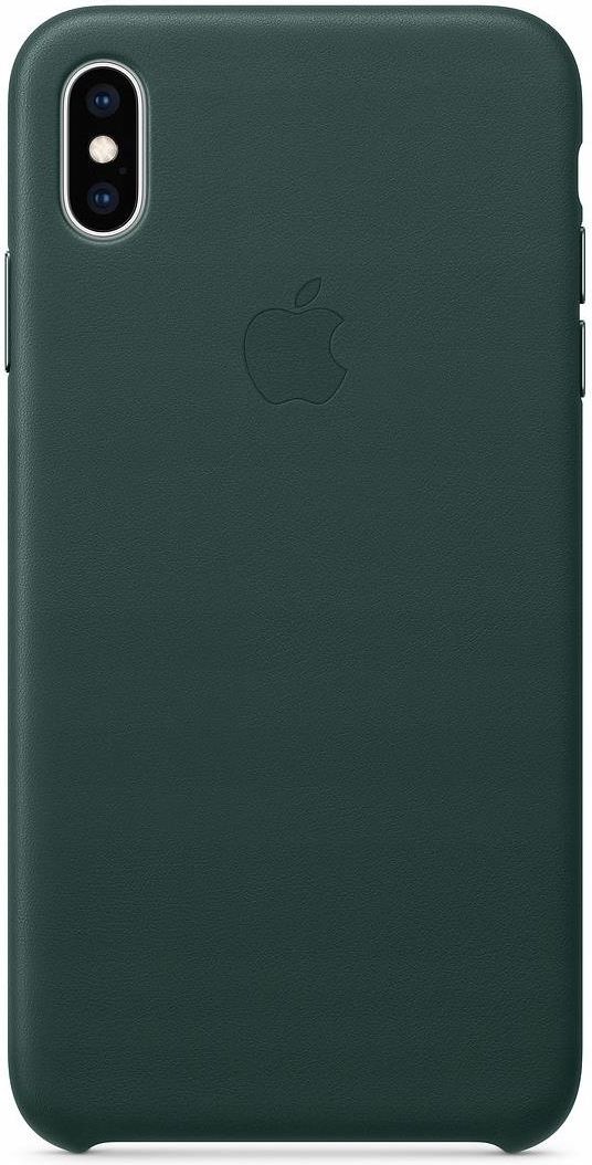 Apple Skórzane Case Etui iPhone XS MAX Forest Green Etui na telefon