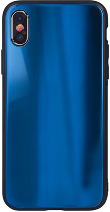 Aurora Glass do Samsung S20 Plus ciemnoniebieska