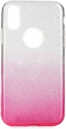 Forcell SHINING do IPHONE 11 ( 6 1" ) transparent/róż