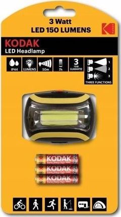 Kodak Led Headlamp 150Lm Ip44 3Aaa