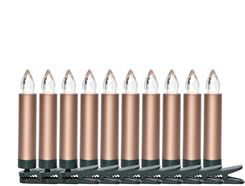 Zdjęcie Platinet Mini Led Candle 10 Pcs Warm White Gold Colour With Remote Rgb  - Cieszyn