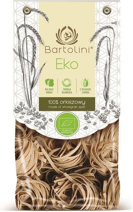 Bartolini makaron 100% orkiszowy gniazda BIO 250g