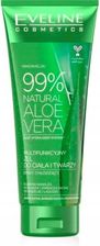 Zdjęcie Eveline Cosmetics Multifunkcyjny Żel Chłodzący Do Twarzy I Ciała Z Aloesem 99% Aloe Vera Gel For Washing Face And Body 250 Ml - Świdwin