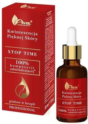 Ava Laboratorium Liftingujące Serum Do Twarzy Quintessence Of Beauty Stop Time Serum 30 ml