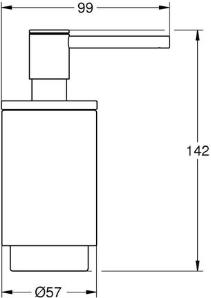 Grohe Dozownik, stal nierdzewna, Selection 41028DC0 - zdjęcie 3