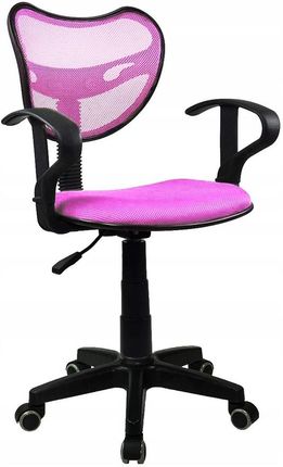 Chiccot Fotel Biurowy Wentylowany Obrotowy Model: Ps89 Kolor: Różowy