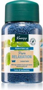 Kneipp Pure Relaxation Lemon Balm Sól Do Kąpieli Z Minerałami 500 g
