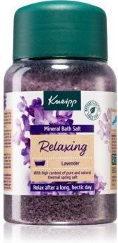 Kneipp Relaxing Lavender Sól Do Kąpieli Z Minerałami 500 g