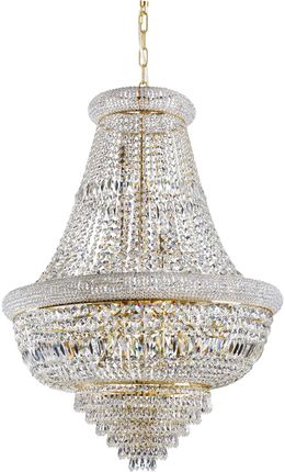 Ideal Lux Lampa Wisząca Kryształowa Dubai Sp24 Ottone 
