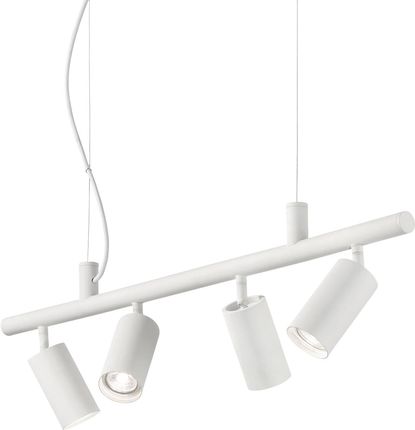 Ideal Lux Minimalistyczna Lampa Wisząca Dynamite Sp4 Biała 