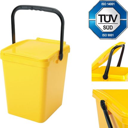 Sartori Na Odpadków Żółty Urba 21L Kosz Pojemnik Do Segregacji Sortowania Śmieci I Odpad 