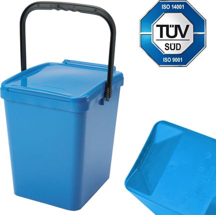 Sartori Na Odpadków Niebieski Urba 21L Kosz Pojemnik Do Segregacji Sortowania Śmieci I O 