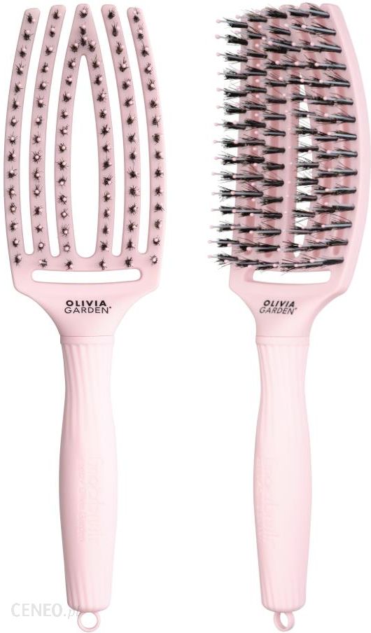 Olivia Garden Fingerbrush Think Pink 2022 Bright Pink - Cepillo de pelo,  rosa