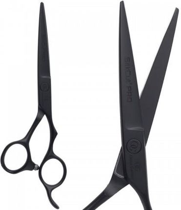 Olivia Garden SilkCut Matt Black 5.75 nożyczki fryzjerskie