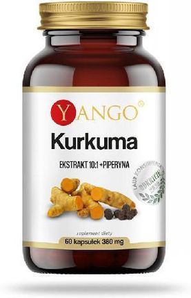 Yango Kurkuma ekstrakt + piperyna 60 kaps
