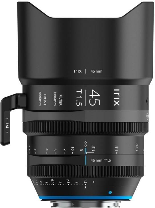 Objectif Vidéo Irix Cine 45mm T1.5 – Pour Sony E Mount – Full Frame 8K – Parfait Pour Le Tournage Cinéma