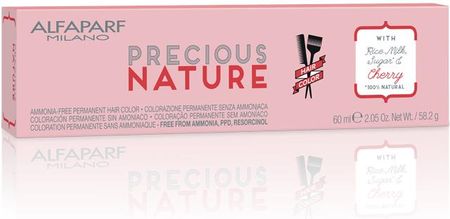 Alfaparf Precious Nature Hair  Koloryzacja Bez Amoniaku  7.66 Średni Intensywny Czerwony Blond 60ml