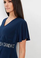 Bonprix Sukienka z aplikacją z perełek - Ceny i opinie 
