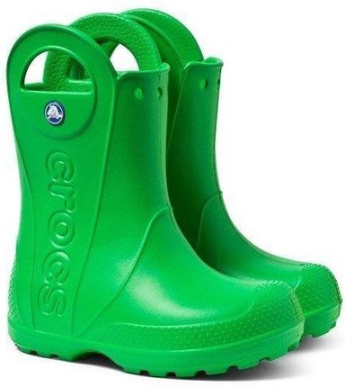 Crocs Kids' Handle It Rain Boot Grass Green 32-33