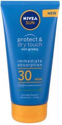 Nivea Sun Protect & Dry Touch Non-Greasy Cream-Gel Spf30 Preparat Do Opalania Ciała 175 Ml