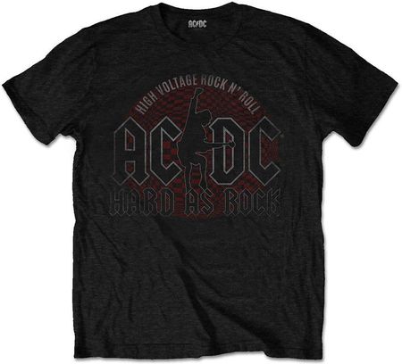 AC/DC Unisex Tee Hard As Rock XL