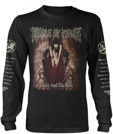 Cradle Of Filth Cruelty And The Beast Long Sleeve Shirt M - Ceny i opinie T-shirty i koszulki męskie CQDM