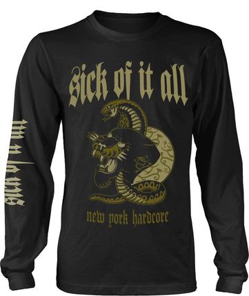 Sick Of It All Panther Long Sleeve Shirt S - Ceny i opinie T-shirty i koszulki męskie YNOR